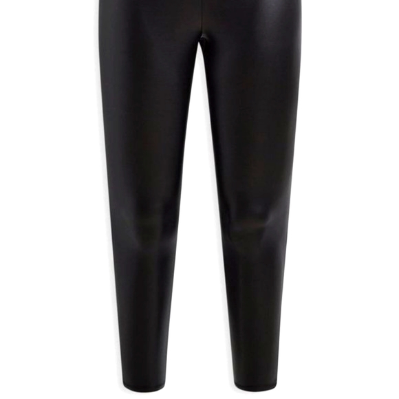 ❤️NWT VINTAGE TORRID LEGGING - FAUX VEGAN LEATHER ZIPPER ANKLE - FULL LENGTH 4X - Picture 2 of 9